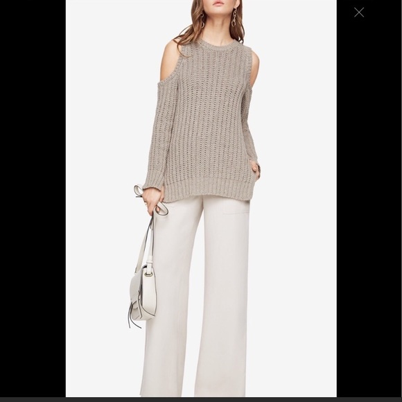 BCBGMaxAzria Sweaters - BCBG cold shoulder knit